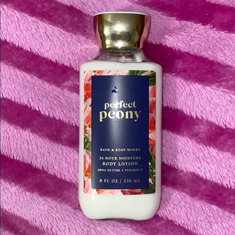 Perfect Peony body lotion from Bath and Bodyworks